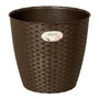 Stefanplast Maceta Natural Interior/Exterior Chocolate 14cm