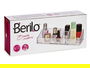 Berilo Organizador 11 Huecos Grandes Laterales Transparente 22x4x9 cm (Set de 12)