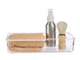 Berilo Bandeja Organizadora Multiusos Plástico Transparente 24 x 15.8 cm (Set de 36)