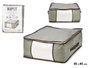 Kipit Caja Guarda Ropa Gris 45 x 45 x 20 cm (Set de 36)