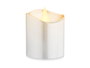 Giftdecor Set 3 Velas LED Taco Plata 18x14x4 cm (Set de 24)