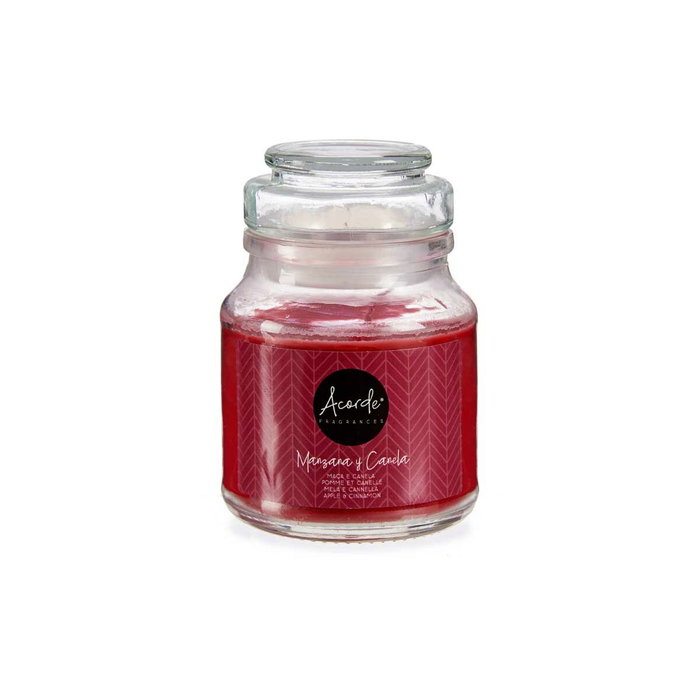 Acorde Vela Tapa Vidrio Manzana Canela
