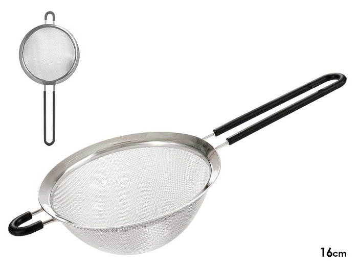 Kinvara Colador de 16 cm de diámetro en acero con silicona S2 C Kinvara Colador de 16 cm de diámetro en acero con silicona S2 C