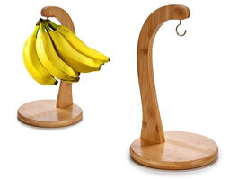 Arte Regal Soporte Bambú con Gancho 18 x 28.5 x 18 cm (Set de 12)