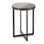 Giftdecor Mesa Redonda Nácar Gris Degradado 45cm