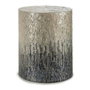 Giftdecor Taburete Redondo Nácar Gris Degradado