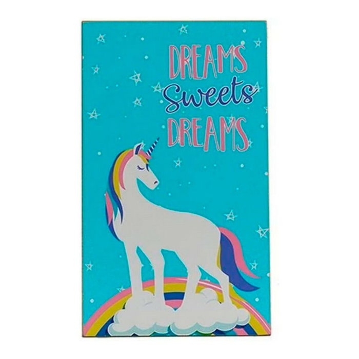 GIFTDECOR Retablo de Madera Surtido 24x40x0,9 cm, Pack de 24 unidades