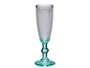 VIVALTO Copa Puntos Cava Pie Turquesa 185 ml 7x20x7 cm (Set de 36)