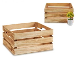 GIFTDECOR Caja Natural Quemado 36x26x18 cm