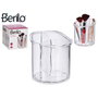 BERILO Organizador Redondo Alto 3 Huecos Transparente