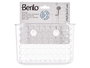 Berilo Portagel Grande Transparente con Ventosa 19 x 12 x 9 cm Plástico (Set de 24)