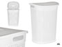 Kipit Cesto Ropa con Tapa 60L Blanco 43.5x34x57 cm (Set de 6)