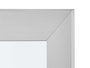 Giftdecor Espejo 39x49 cm con Marco Plata, Madera MDF y Vidrio, Colgante Horizontal y Vertical (Set de 6)