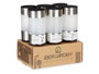 Ibergarden Baliza Solar Acero Baja 6.3x21.5x6.3 cm (Set de 24)