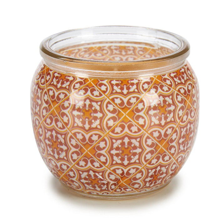Acorde Vela Oriental Té Amarillo 7.5x6.3x7.5 cm (Set de 12)