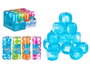 Leknes Set 18 Cubitos Hielo Surtidos Colores Plástico 6.5x16x6.5 cm (Set de 48)