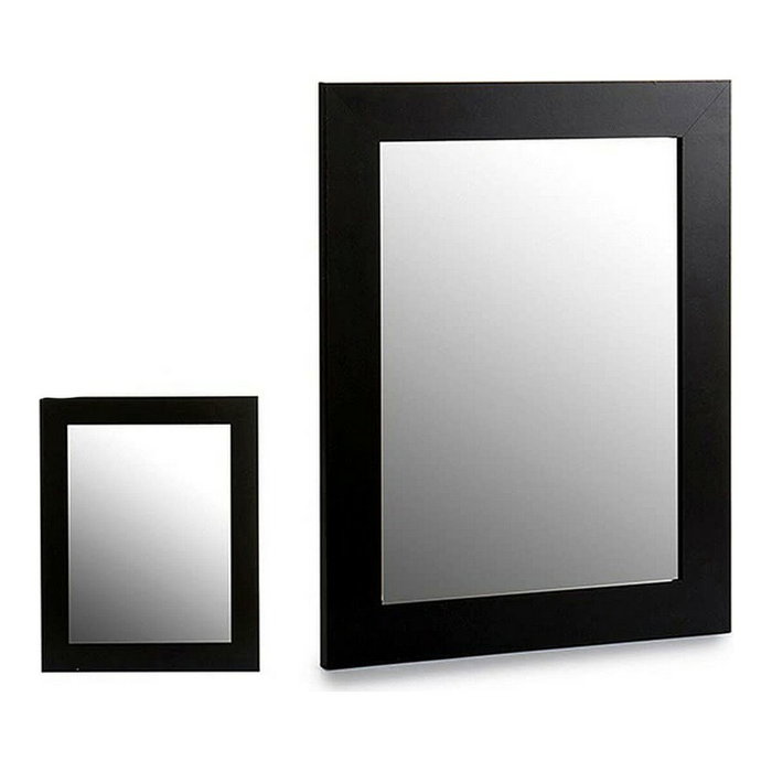GIFTDECOR Espejo de pared 39x49 cm Marco Negro GIFTDECOR Espejo de pared 39x49 cm Marco Negro