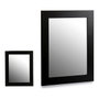 GIFTDECOR Espejo de pared 39x49 cm Marco Negro