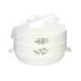 Kinvara Vaporera de Microondas 2,4L Blanco (Pack de 12)