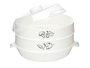 Kinvara Vaporera de Microondas 2,4L Blanco (Pack de 12)