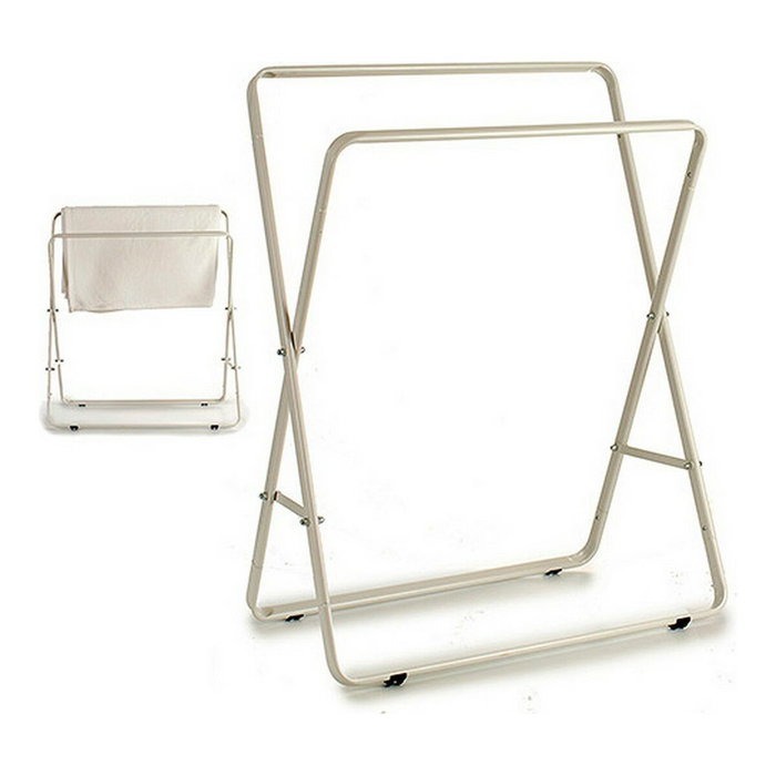 Arte Regal Toallero Doble Rectangular Blanco