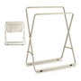 Arte Regal Toallero Doble Rectangular Blanco
