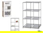 Kipit Organizador 6 Huecos Gris 35 x 102 x 68 cm (Set de 12)