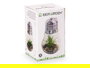 Giftdecor Bombilla Cactus Tira Led Decorativa Transparente y Verde 14x29x14 cm (Set de 8)