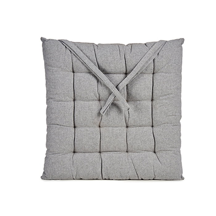 GIFTDECOR Cojín Silla Liso Gris