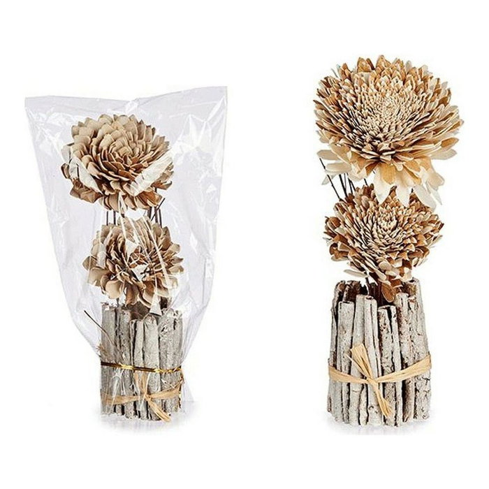 GIFTDECOR Bouquet de madera con flor natural surtido GIFTDECOR Bouquet de madera con flor natural surtido
