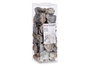 Giftdecor Bolsa Hojas Flores Natural 9 cm x 27 cm x 9 cm (Set de 12)