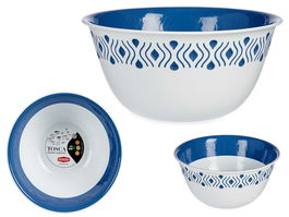 Stefanplast Bol Plastico Tosca Azul 23 cm (Set de 12)