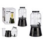 Vivalto Jarra con soporte y enfriador 3800 ml Negro
