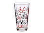 Vivalto Vaso Medidor Recetas 450 ml Vidrio Estampado Cubiertos 8.7x14.8x8.7 cm (Set de 36)