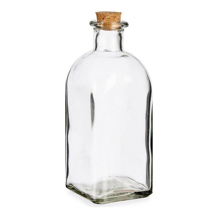 Vivalto Frasca de Vidrio 750 ml con Tapón de Corcho