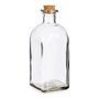 Vivalto Frasca de Vidrio 750 ml con Tapón de Corcho