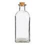 Vivalto Frasca de Vidrio 750 ml con Tapón de Corcho