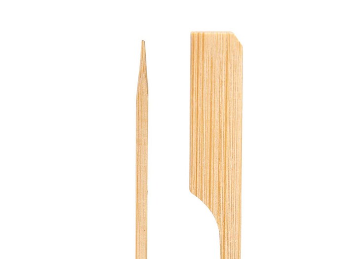 KINVARA Set de 48 Brochetas de Bambú Natural