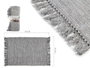 Giftdecor Alfombra de Algodón Gris 120x180cm