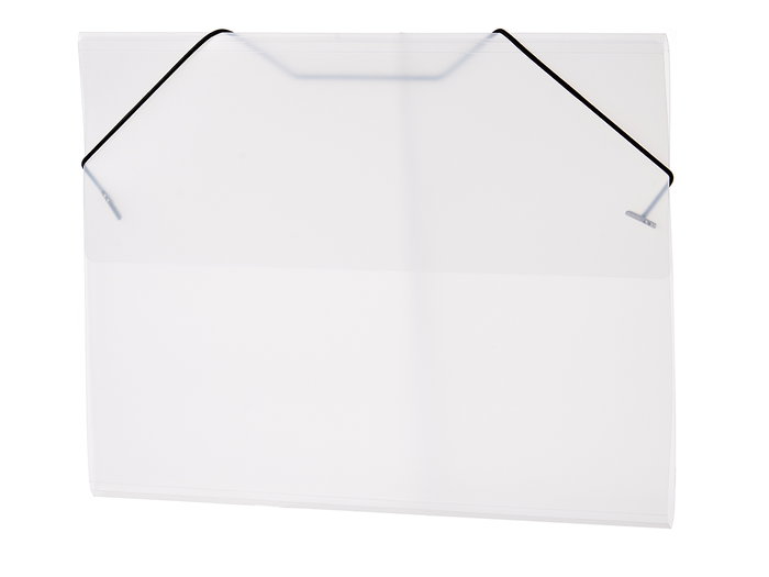 Carpeta Pincello Plástico Transparente Negra A4 26 x 35.5 x 1 cm (Set de 24)