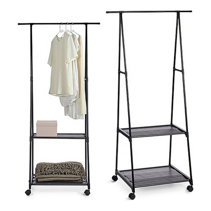 KIPIT Perchero Metal 157cm Negro