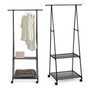 KIPIT Perchero Metal 157cm Negro