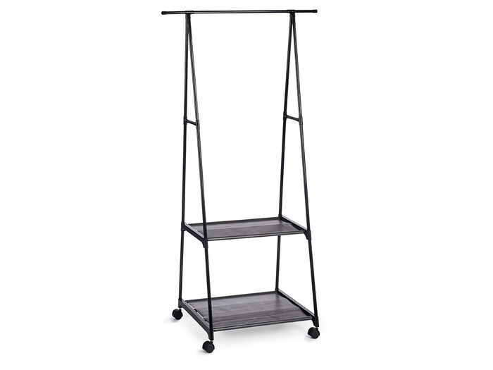 Kipit Perchero Metal Negro 157 cm (Set de 4)