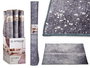 Giftdecor Alfombra Gris 100 x 150 cm con Manchas Plateadas (Set de 9)