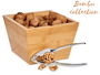 Kinvara Caja Bambú con Cascanueces 16 x 11 x 16 cm (Set de 12)
