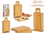 Kinvara Set 6 Tablas de Bambú con Soporte | 14 x 31 x 6.5 cm (Set de 6)