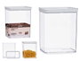 GONDOL Tarro Plástico Hermético Rectangular 3,3L Transparente