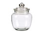Vivalto Bote Vidrio Hermético 1.4L Transparente con Tapa Plástico - Medidas: 14.5 cm (ancho) x 18 cm (alto) x 14.5 cm (largo) (Set de 12)