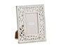 Giftdecor Portafoto Calado Madera Blanco 10x15 (Set de 12)