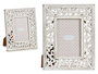 Giftdecor Portafoto Calado Madera Blanco 10x15 (Set de 12)